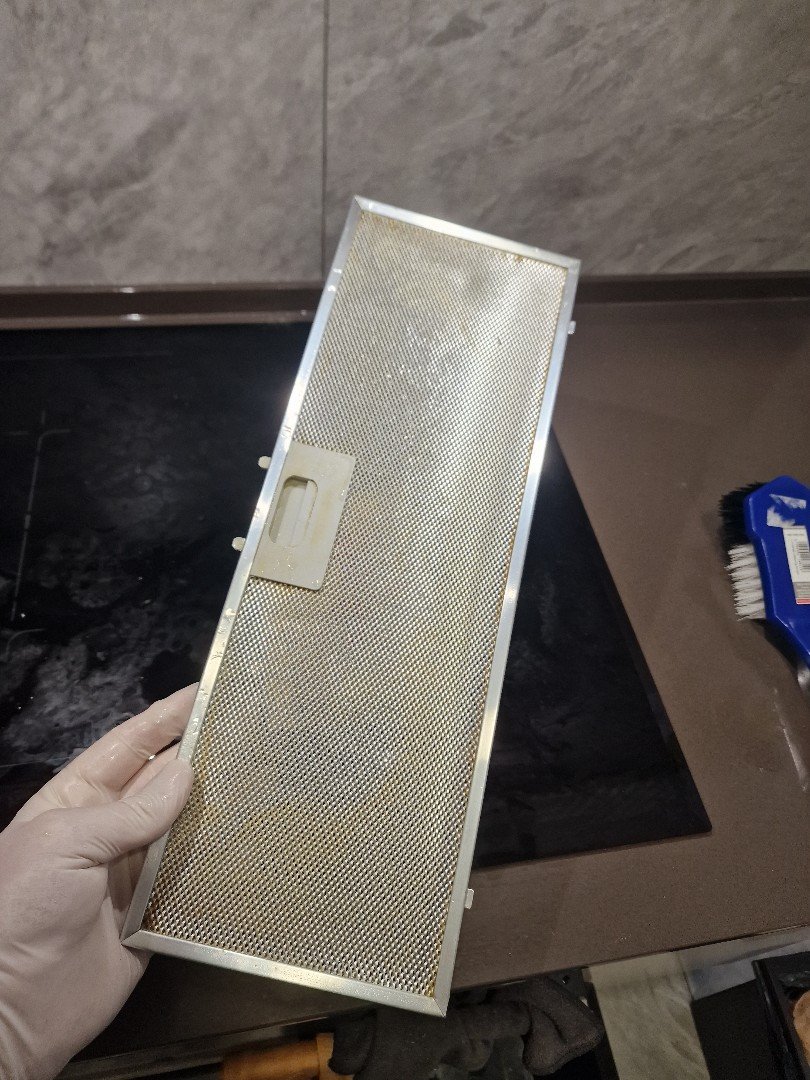 Filter aspiratora posle čišćenja
